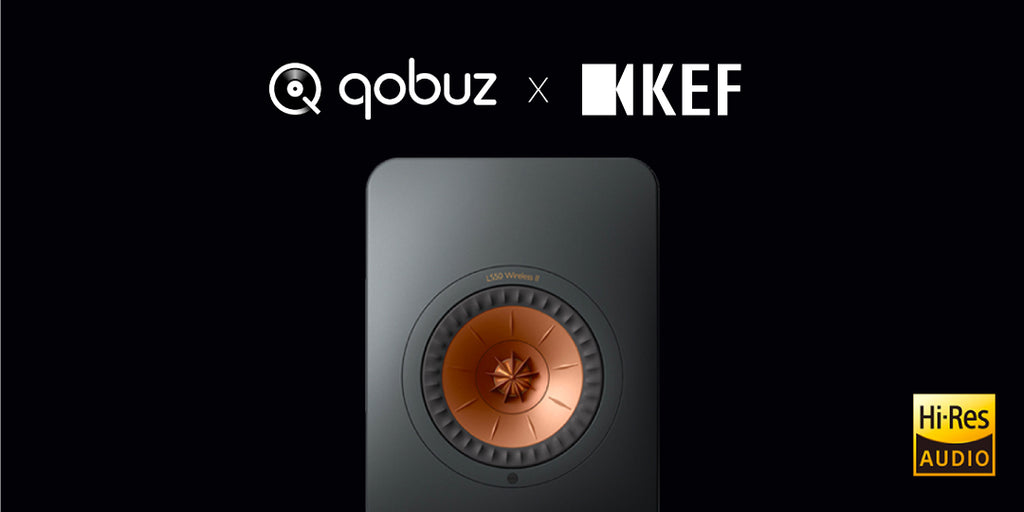 KEF & Qobuz vous offrent 3 mois de musique haute définition